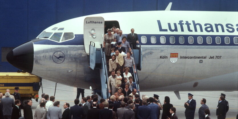 Mogadischu-Geiseln in Frankfurt/Main